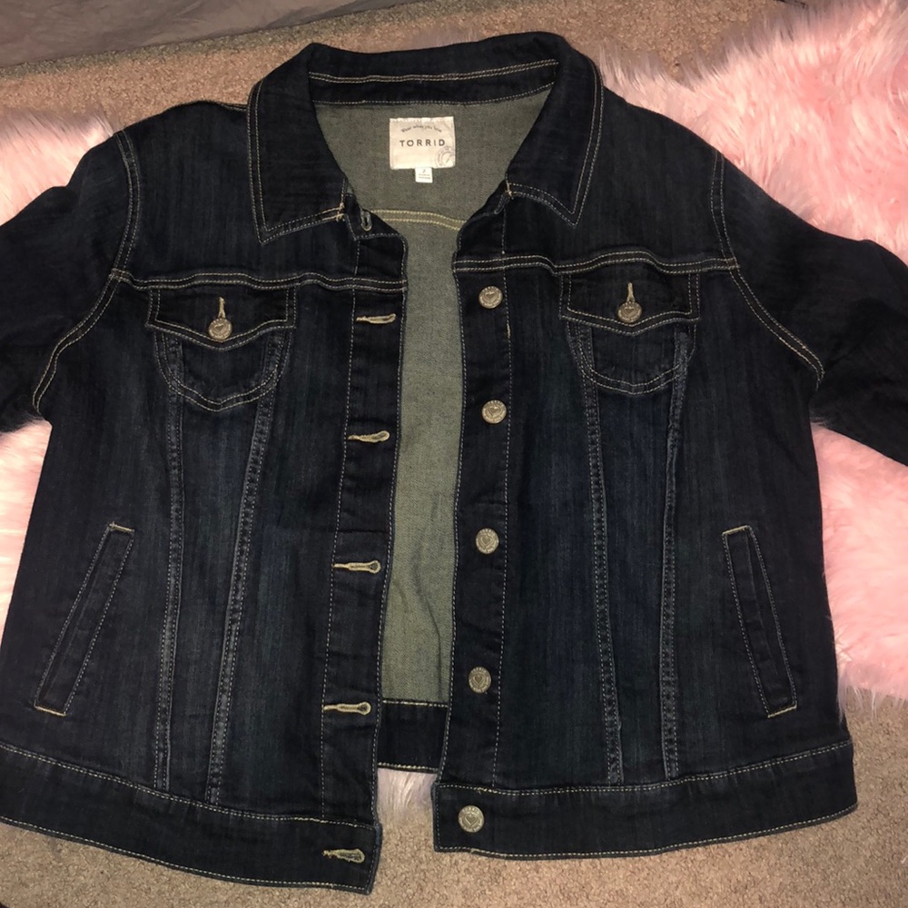 Plus Size Woman’s Jean Jacket
